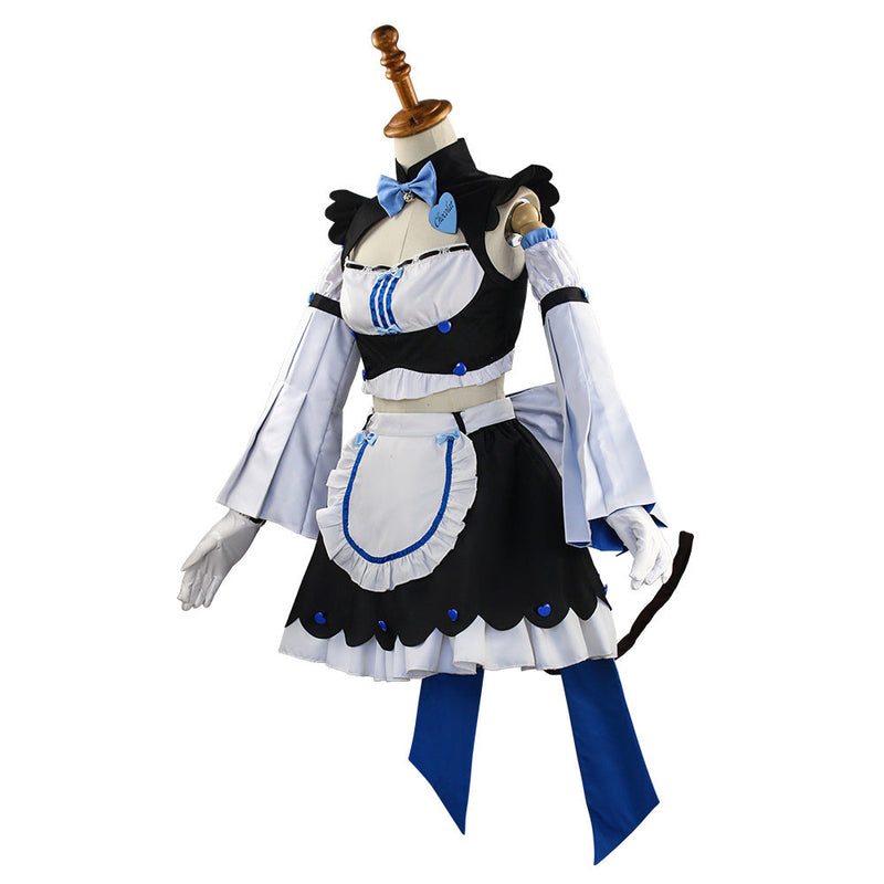 Game Nekopara Coconut Cosplay Halloween Costume Cool Dress Suit