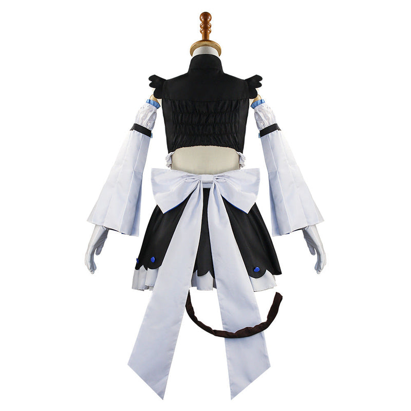 Game Nekopara Coconut Cosplay Halloween Costume Cool Dress Suit