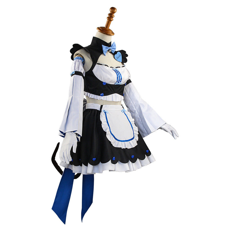 Game Nekopara Coconut Cosplay Halloween Costume Cool Dress Suit