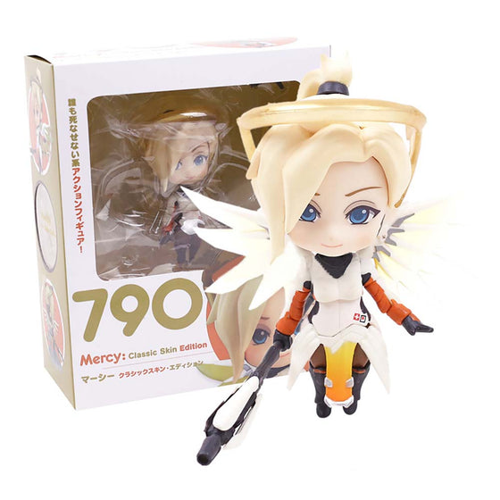 Game Overwatch 790 Mercy Classic Skin Ver Action Figure Toy 13cm