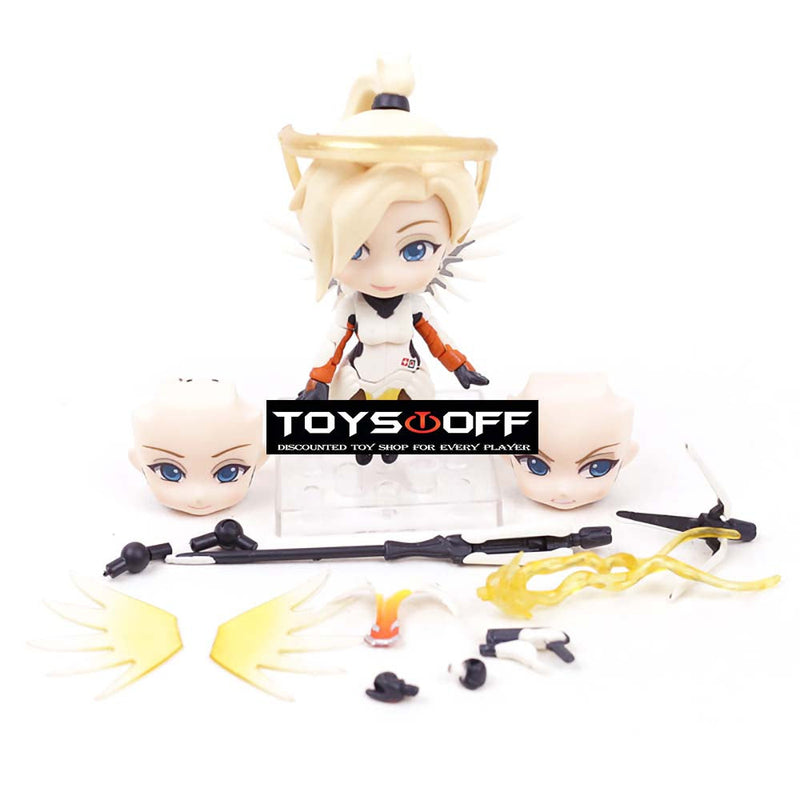 Game Overwatch 790 Mercy Classic Skin Ver Action Figure Toy 13cm