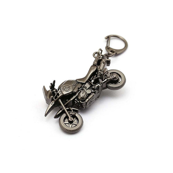 Game PUBG Player Cool Motorcycle Model Car Bag Metal Keychain