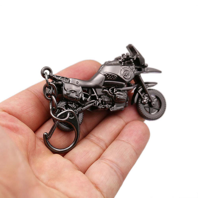 Game PUBG Player Cool Motorcycle Model Car Bag Metal Keychain