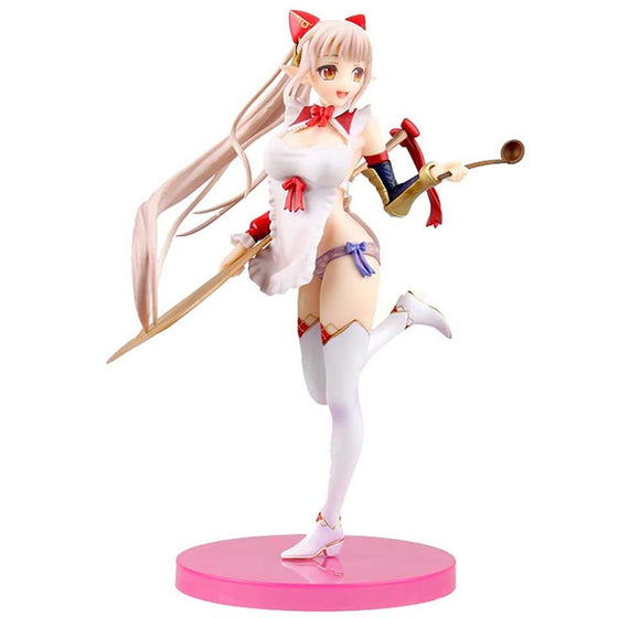 Game Queen s Blade Aldra Action Figure Model Toy 23cm