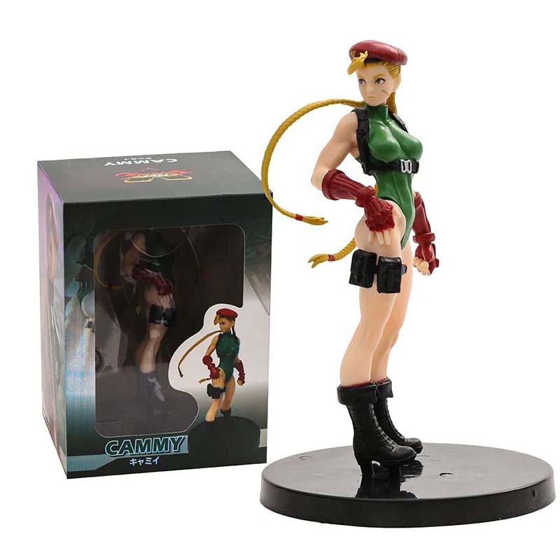 Game Street Fighter Cammy White Action Figure Toy 17cm