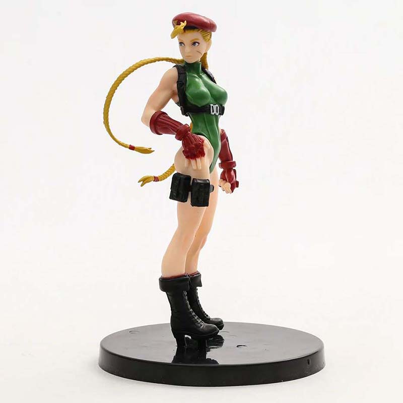 Game Street Fighter Cammy White Action Figure Toy 17cm