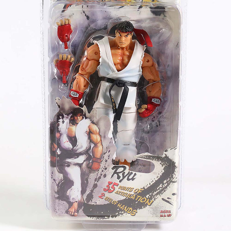 Game Street Fighter Ryu Ken Chun li Gouki Guile Action Figure 15cm