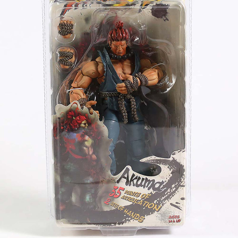 Game Street Fighter Ryu Ken Chun li Gouki Guile Action Figure 15cm