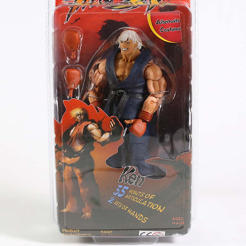 Game Street Fighter Ryu Ken Chun li Gouki Guile Action Figure 15cm