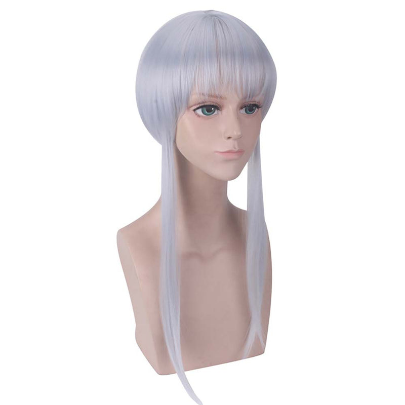 Game Touken Ranbu Online Hakusan Yoshimitsu Cosplay Wig White Hair