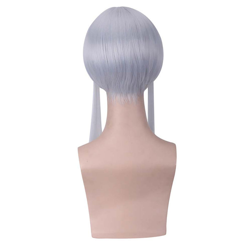 Game Touken Ranbu Online Hakusan Yoshimitsu Cosplay Wig White Hair