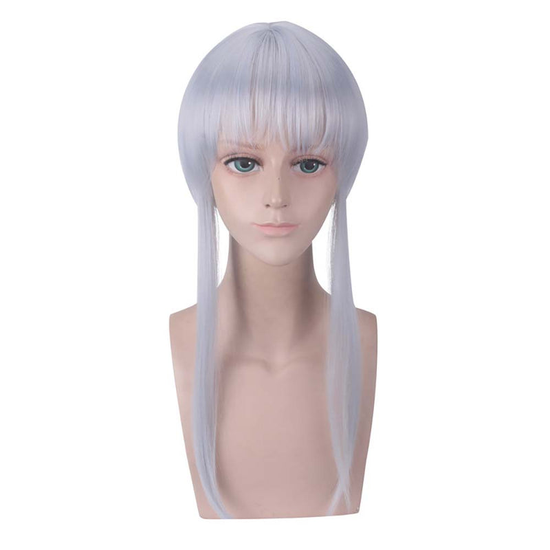 Game Touken Ranbu Online Hakusan Yoshimitsu Cosplay Wig White Hair