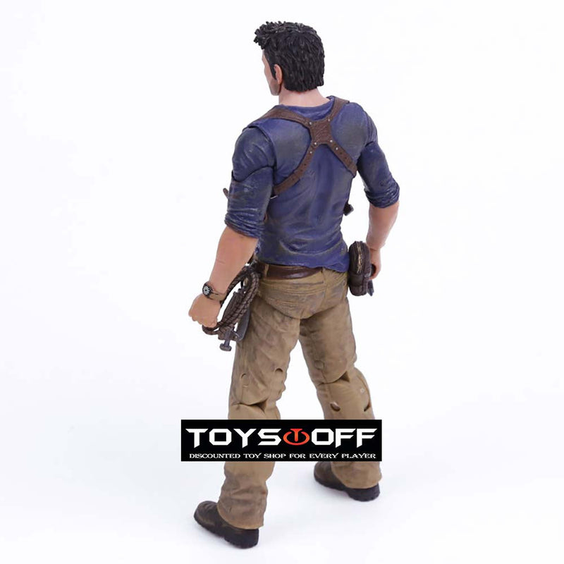 Game Uncharted Nathan Drake Action Figure Collection Model Toy 18cm