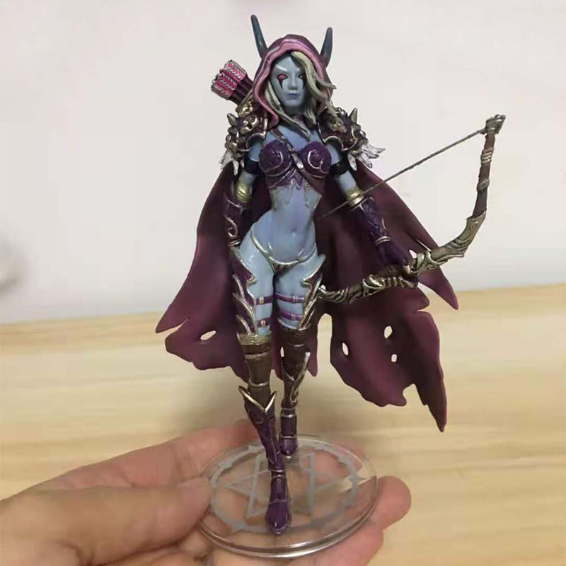 Game WOW Sylvanas Windrunner Action Figure Collection Model Toy 15cm