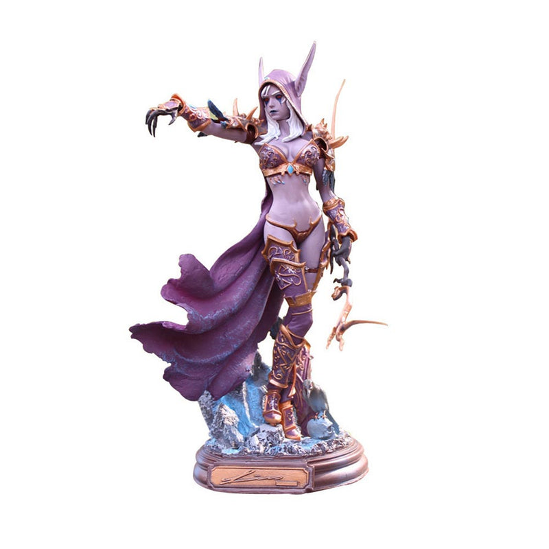 Game WOW Sylvanas Windrunner Action Figure Collection Statue Toy 24cm