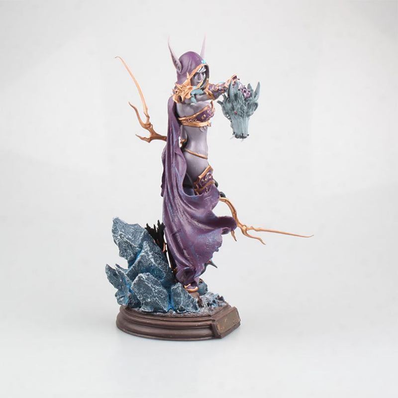 Game WOW Sylvanas Windrunner Action Figure Collection Statue Toy 24cm