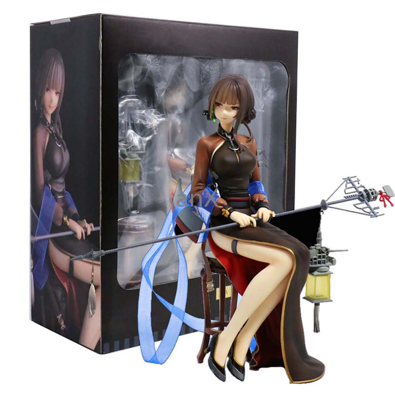 Game Warship Girls R Light Cruiser Yat Sen Action Figure 20cm