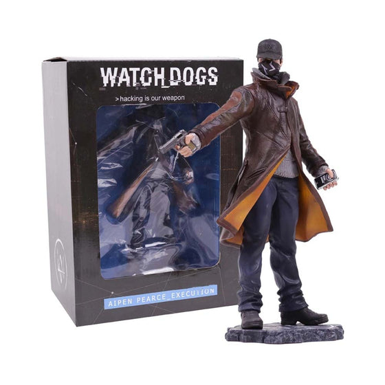 Game Watch Dogs Aiden Pearce Action Figure Collectible Model Toy