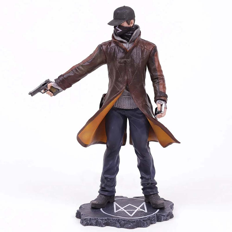 Game Watch Dogs Aiden Pearce Action Figure Collectible Model Toy