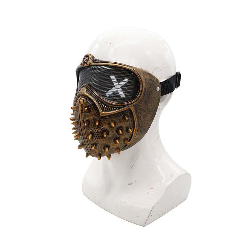 Game Watch Dogs Wrench Rivet Face Mask Halloween Cosplay Prop