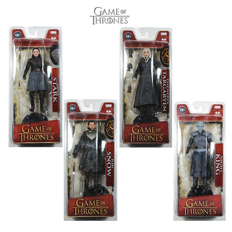 Game of Thrones Jon Daenerys Night King Arya Action Figure 18cm