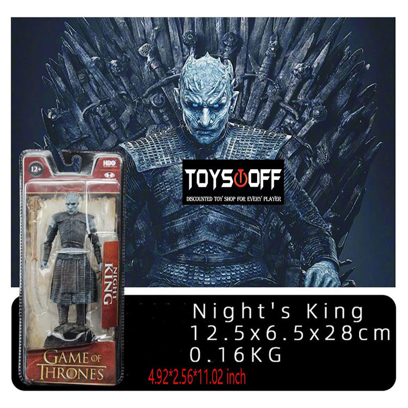 Game of Thrones Jon Daenerys Night King Arya Action Figure 18cm