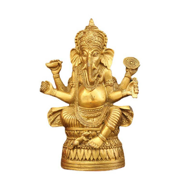 Ganesha Mahasetthi Buddhist God of Wealth Statue