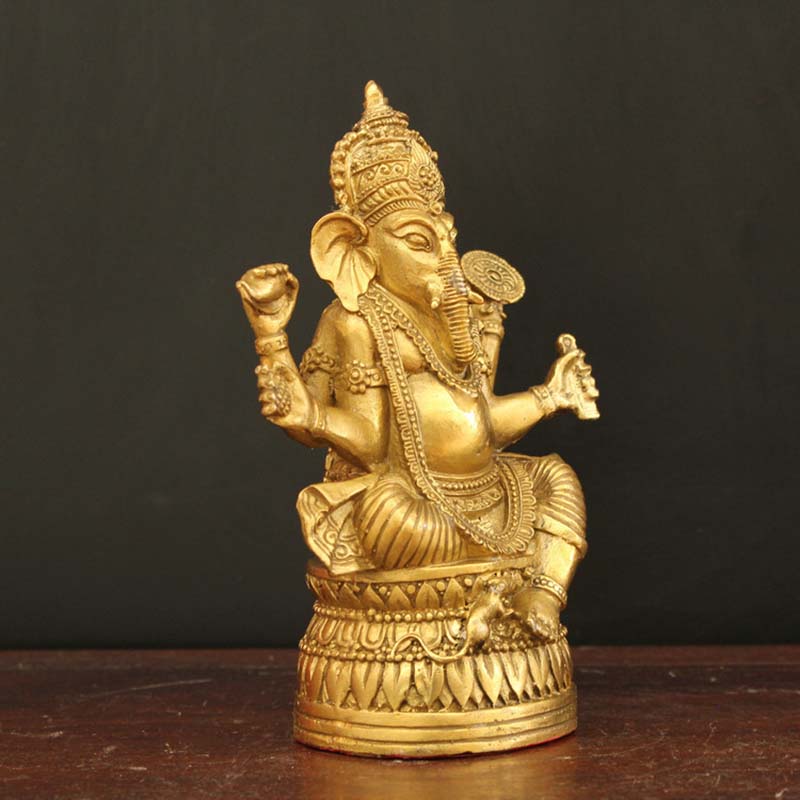 Ganesha Mahasetthi Buddhist God of Wealth Statue