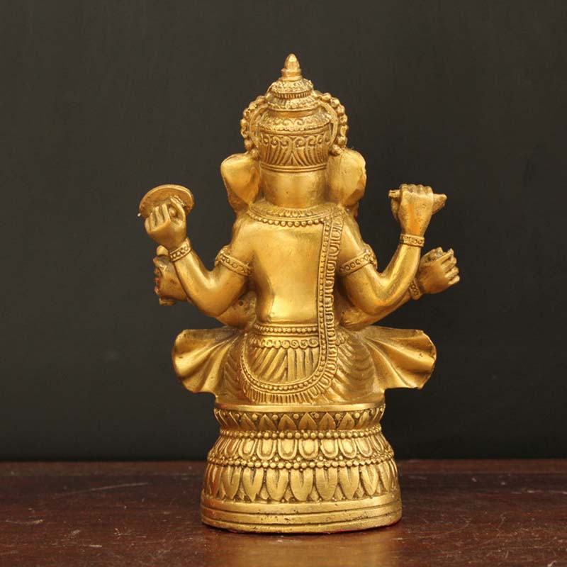 Ganesha Mahasetthi Buddhist God of Wealth Statue