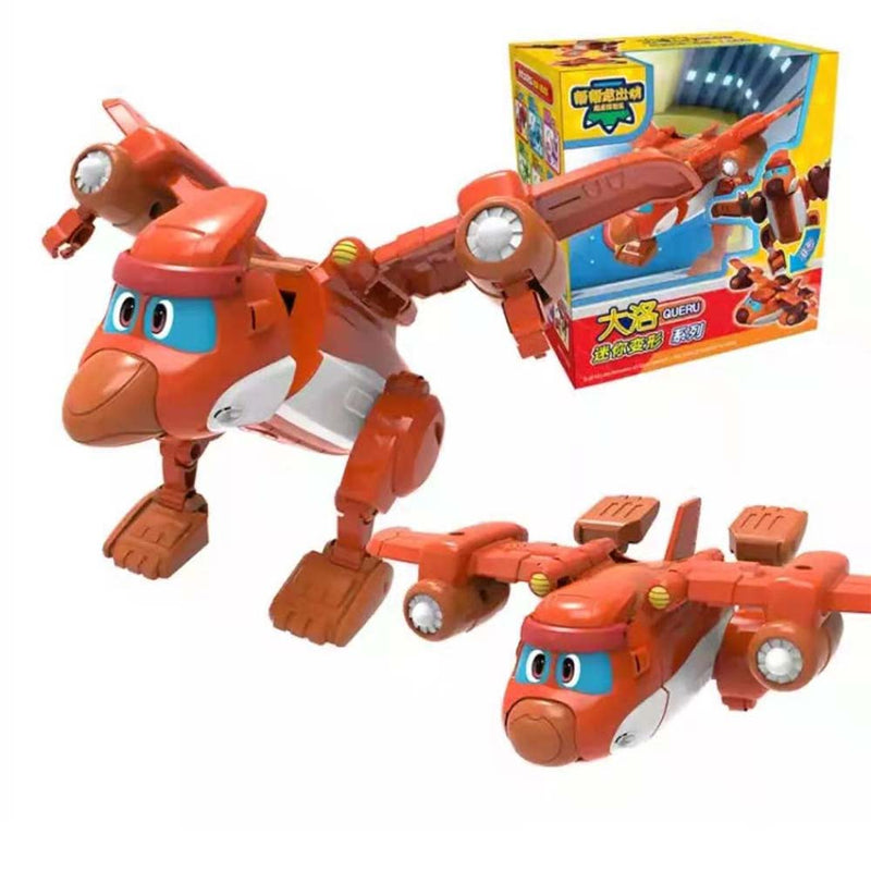 Gogo Dino Action Figure Transformation Bus Airplane Submarine Kids Toy