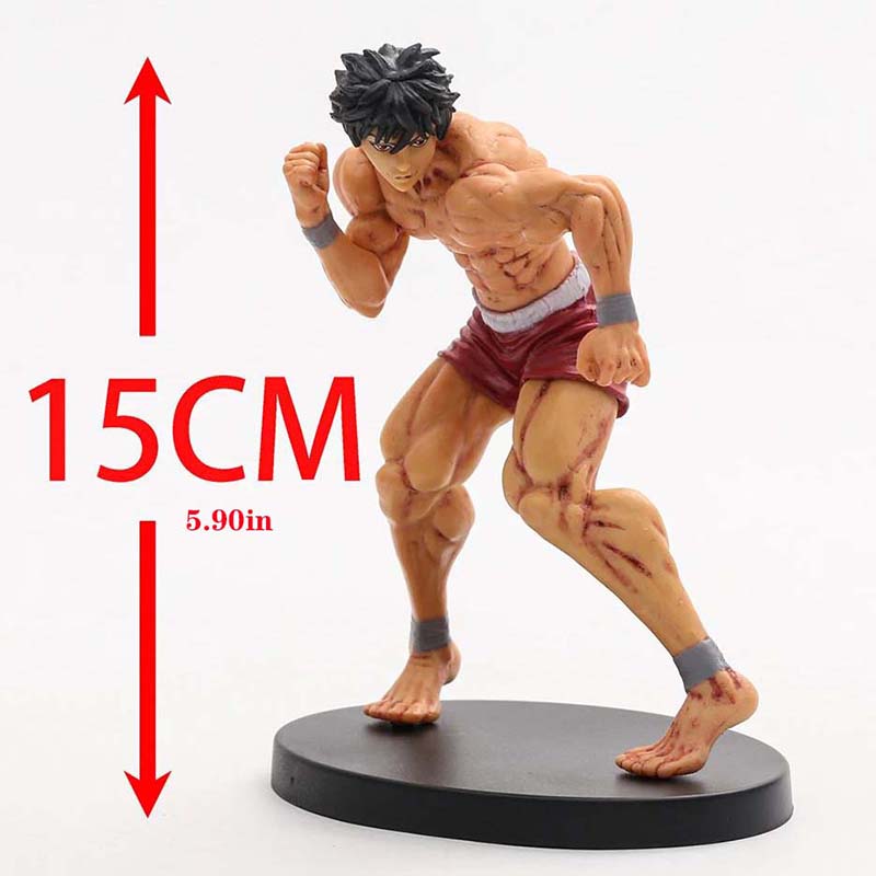 Grappler Baki Action Figure Collectible Model Toy 15cm