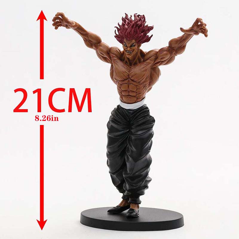 Grappler Hanma Yujiro Action Figure Collectible Model Toy 21cm