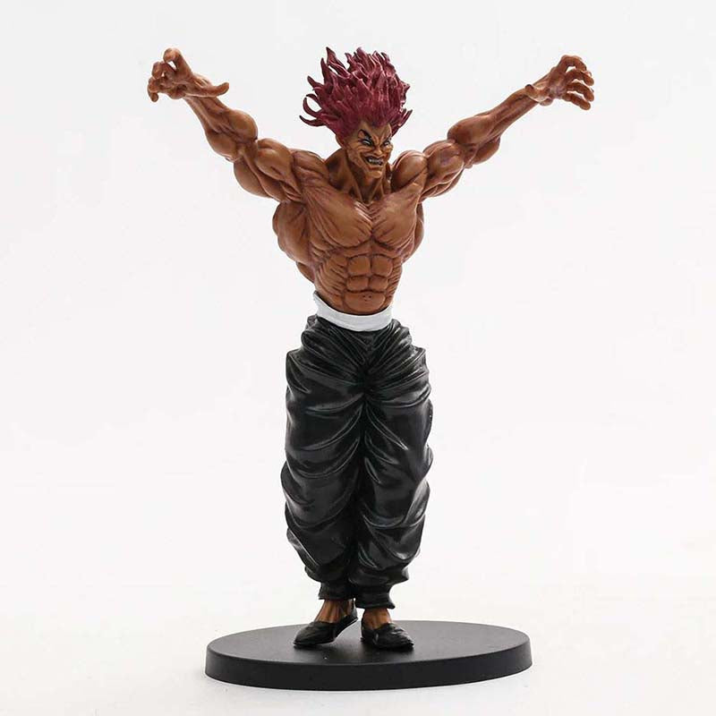 Grappler Hanma Yujiro Action Figure Collectible Model Toy 21cm