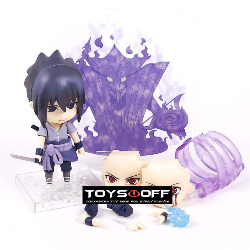 Naruto Shippuden Uchiha Sasuke 707 Action Figure Cute Toy 10cm