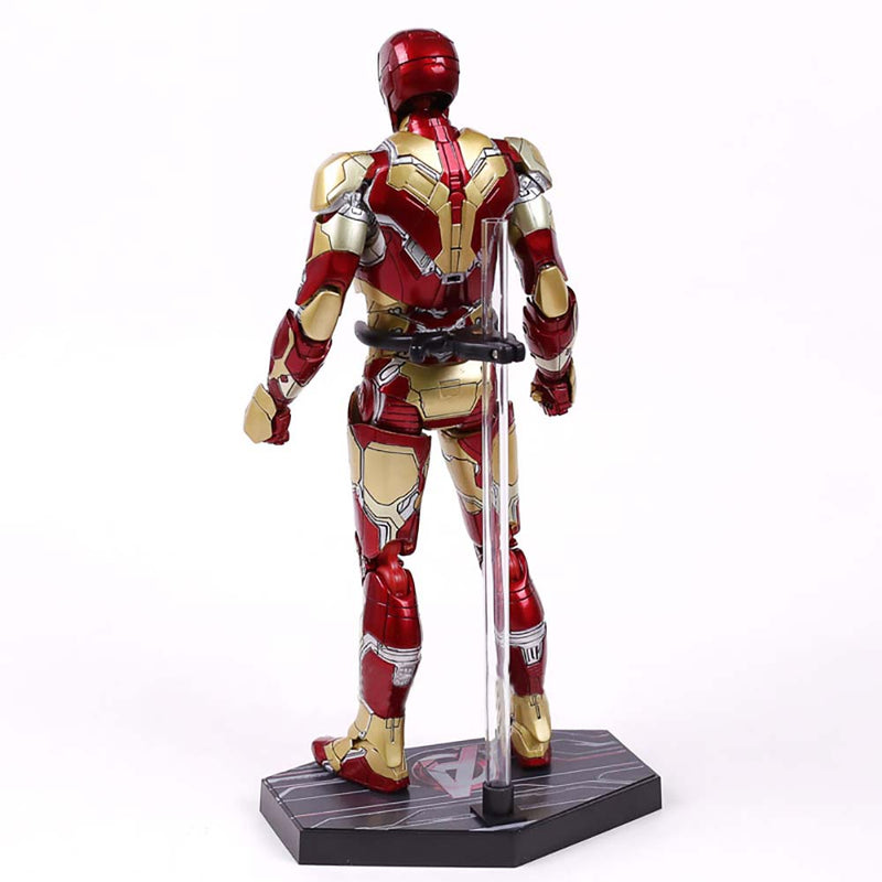 Hot Toys Iron Man MK42 Action Figure with LED Light 30cm