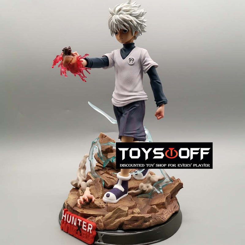 HUNTER X HUNTER Killua Zoldyck Action Figure Collectible Model Toy 27cm