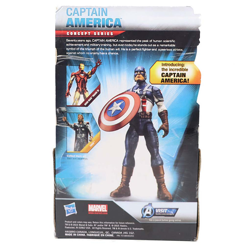 Series The Avengers Captain America Action Figure Model Toy 18cm