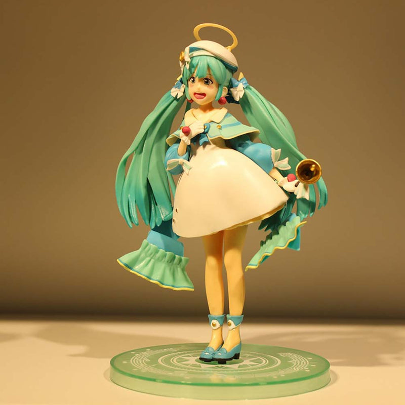 Hastune Miku Winter Clothes Ver Action Figure Model Lovely Toy 22cm