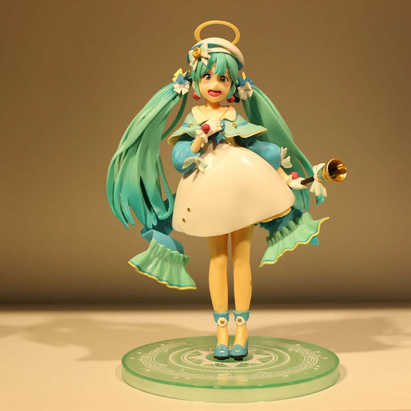 Hastune Miku Winter Clothes Ver Action Figure Model Lovely Toy 22cm