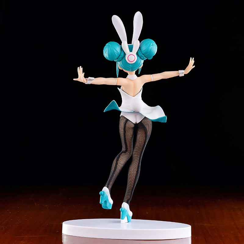 Hatsune Miku Bunny Ver Action Figure Model Toy 30cm