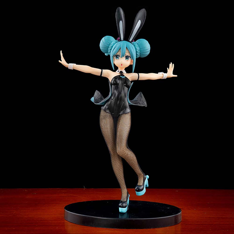 Hatsune Miku Bunny Ver Action Figure Model Toy 30cm