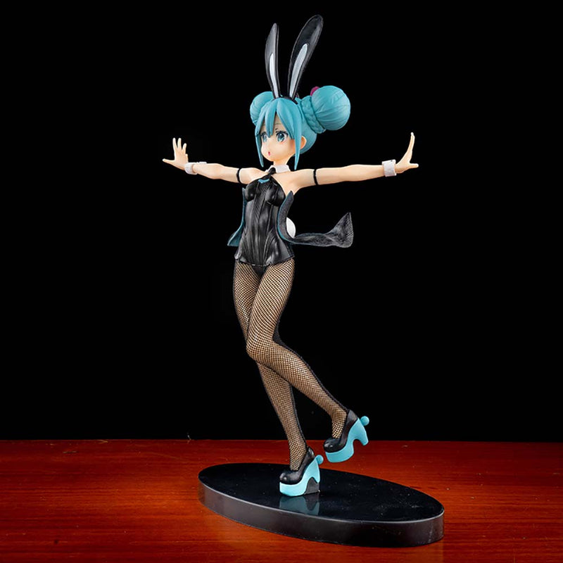 Hatsune Miku Bunny Ver Action Figure Model Toy 30cm