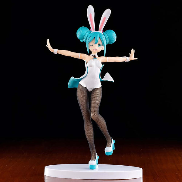 Hatsune Miku Bunny Ver Action Figure Model Toy 30cm