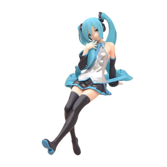 Hatsune Miku Cup Pressing Surface Action Figure Collectible Model Toy 16cm