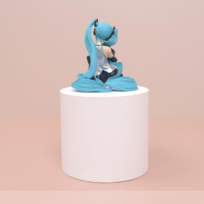 Hatsune Miku Cup Pressing Surface Action Figure Collectible Model Toy 16cm