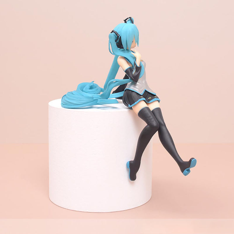 Hatsune Miku Cup Pressing Surface Action Figure Collectible Model Toy 16cm