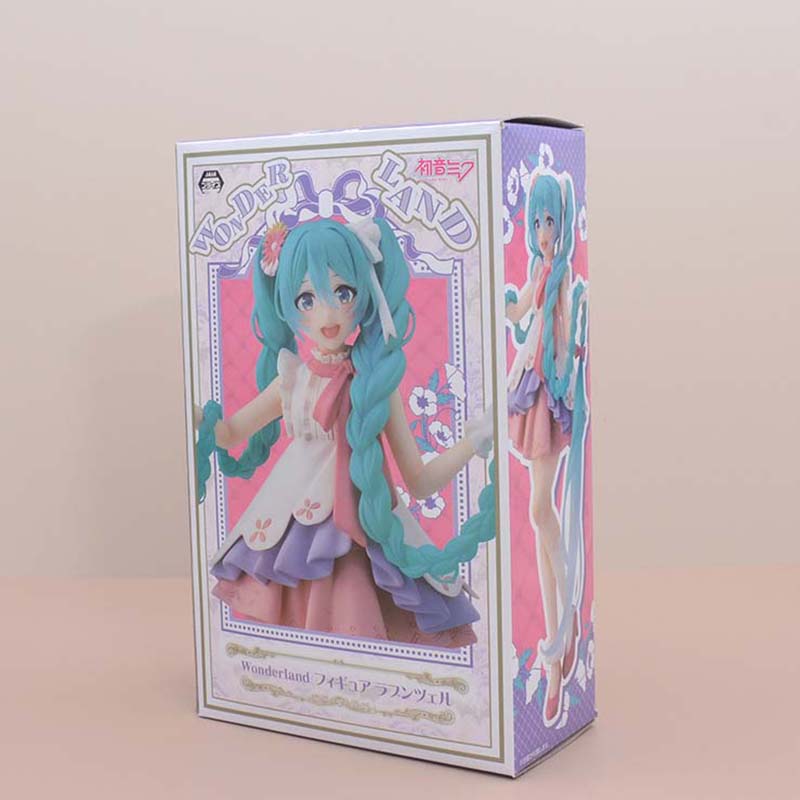 Hatsune Miku Long Hair Action Figure Collectible Model Toy 19cm