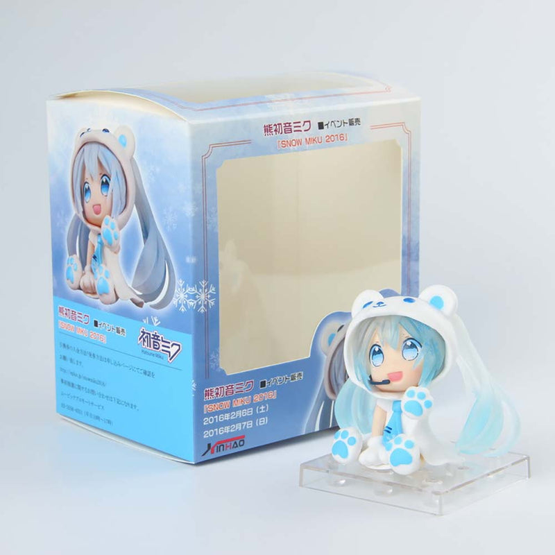 Hatsune Miku Q Ver Action Figure Multiple Color Model Toy 6cm