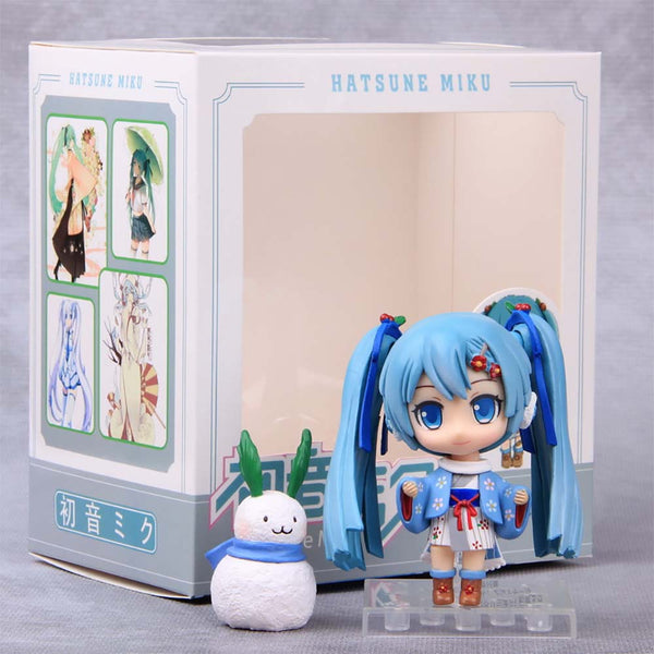 Hatsune Miku Q Ver Action Figure Multiple Color Model Toy 9.5cm