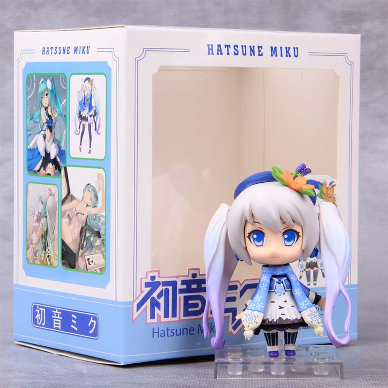 Hatsune Miku Q Ver Action Figure Multiple Color Model Toy 9.5cm